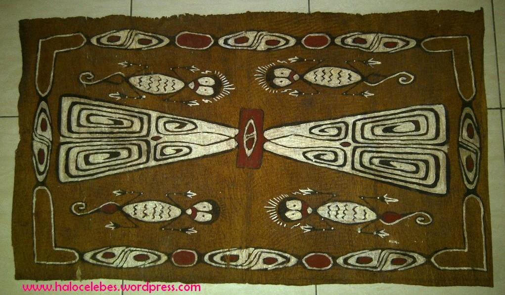 Lukisan Kulit Kayu  Suku Asey Kerajinan  Khas Papua  1 